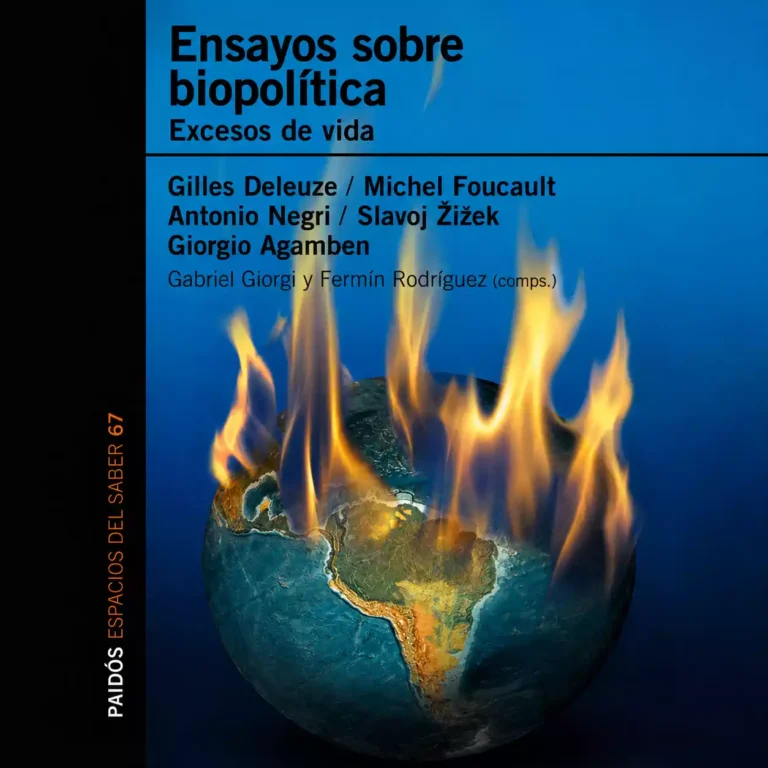 Portada del libro Ensayos sobre biopolítica. Excesos de vida